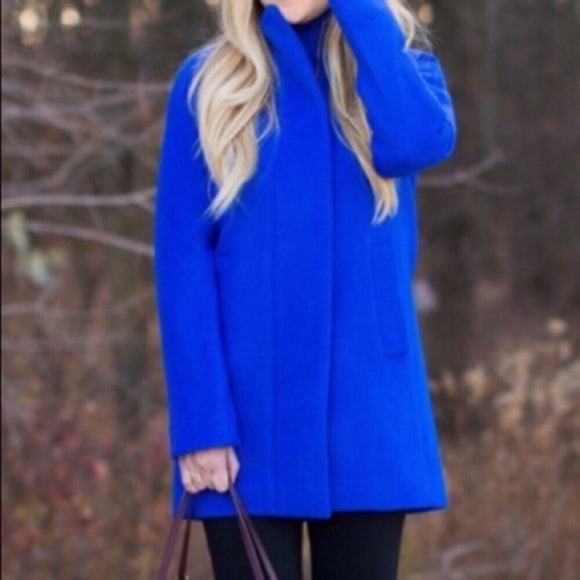 J. Crew Jackets & Blazers - Blue J. Crew stadium pea coat
